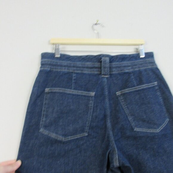 J. Crew Wide Leg Denim Pants - Blue - Picture 7 of 15